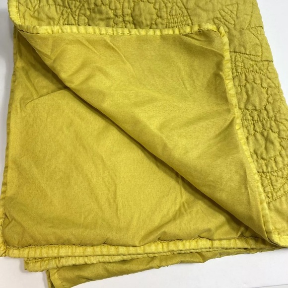 Opalhouse Euro Medallion Sham Saffron Yellow - Picture 5 of 6